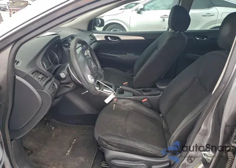 2019 Nissan Sentra S из США, поврежденный, VIN 3N1AB7AP6KY456583